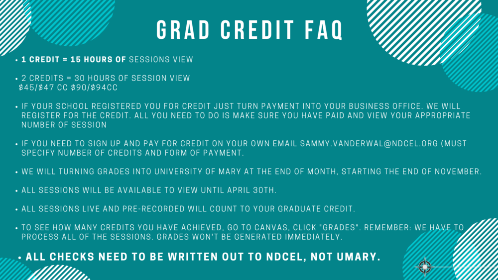 Grad Credit FAQ